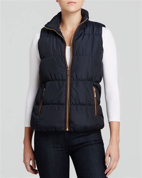 michael kors vest womens dillards|quilted puffer vest with bib.